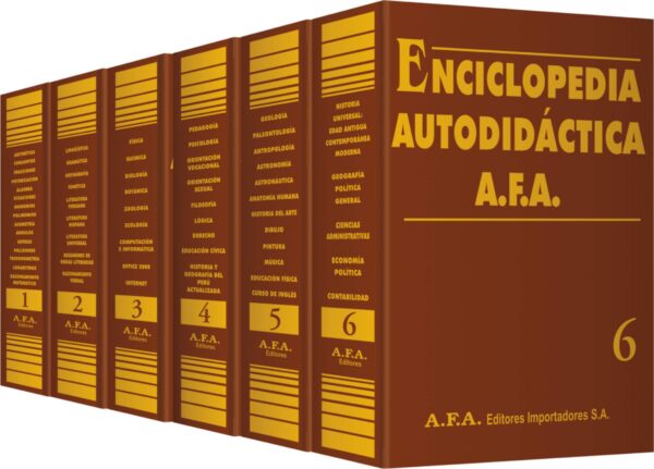 ENCC. AUTODIDÁCTICA AFA AZUL *AFA* 6TM