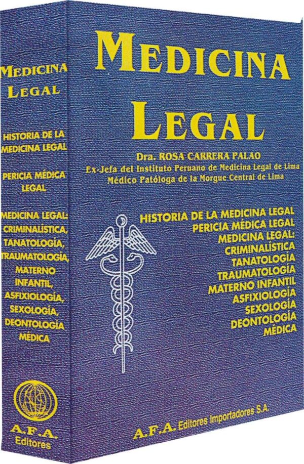 MEDICINA LEGAL x DRA. CARRERA *AFA* 1TM